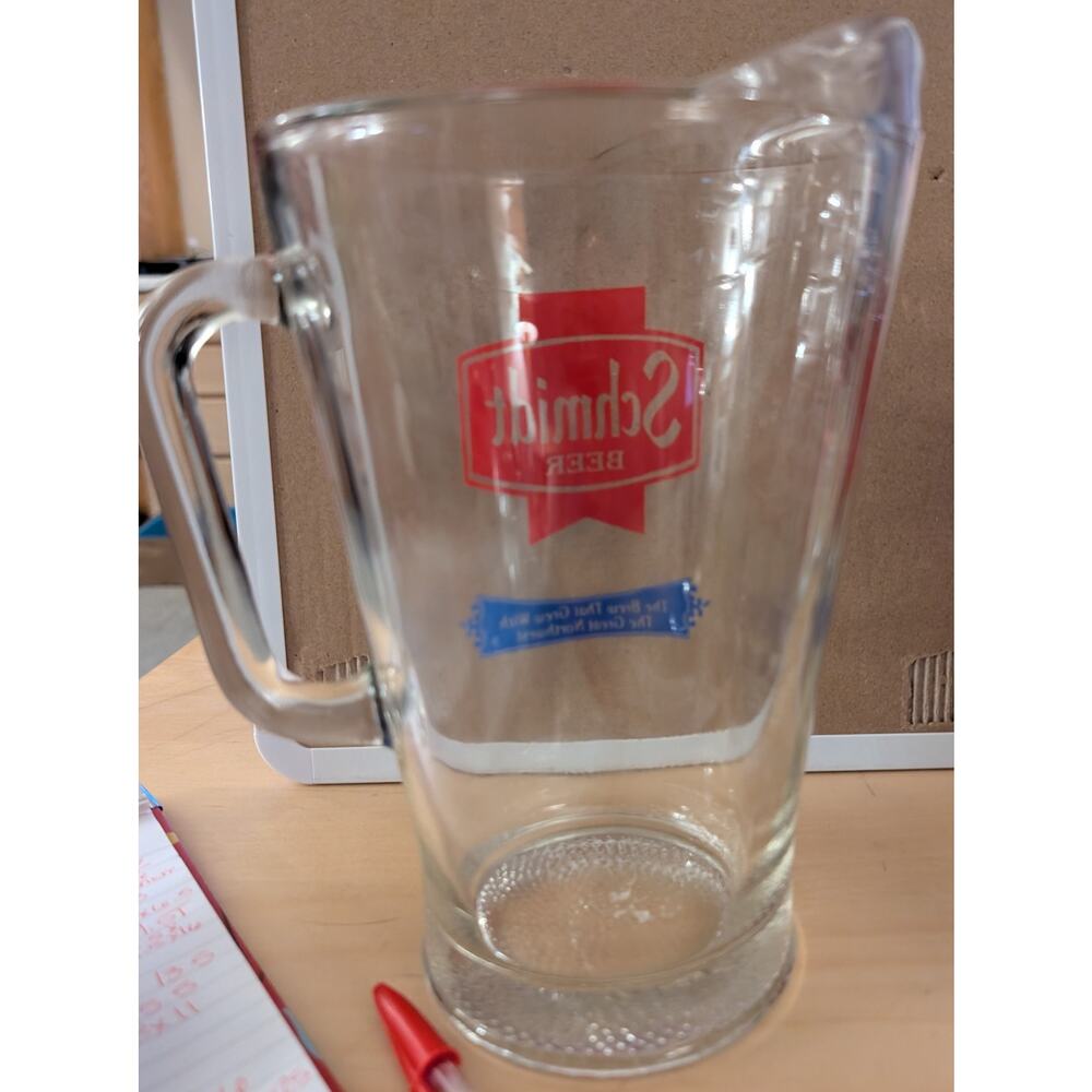 🍀Vintage Schmidt Beer Pitcher - Picture 2 of 4